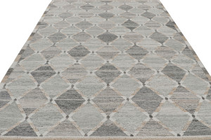 Scandinavian Rug with Geometric Patterns