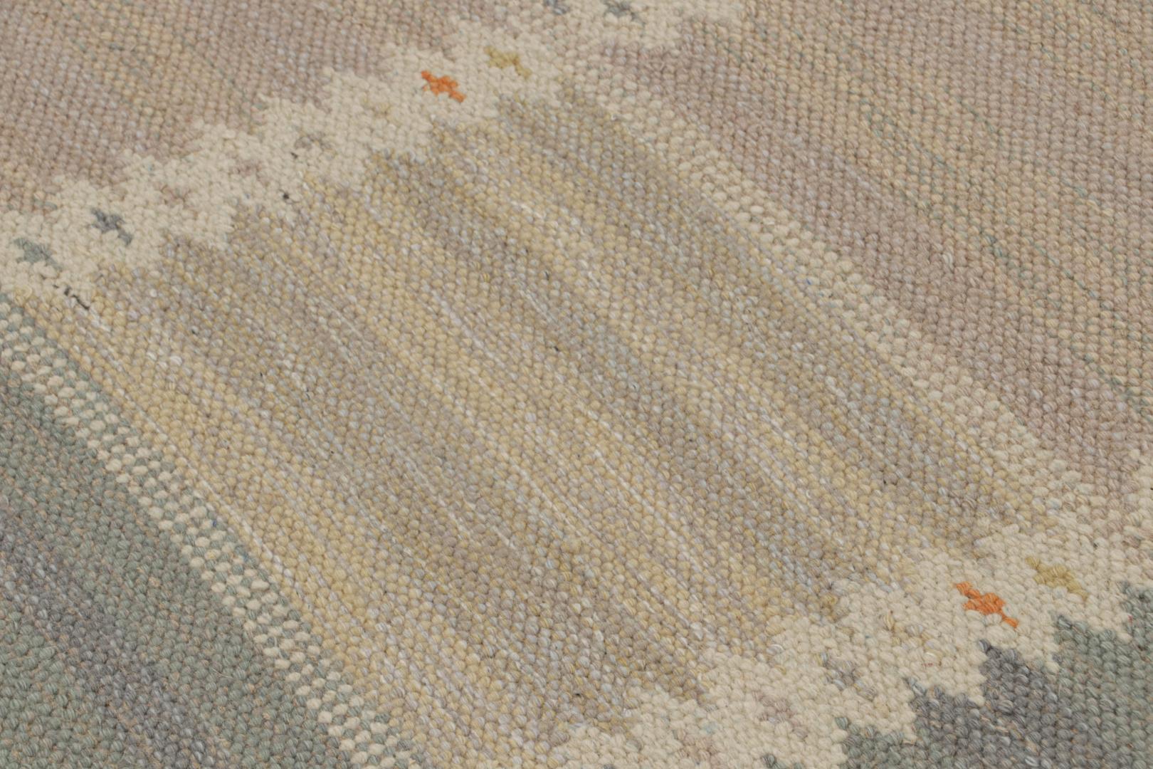 Scandinavian Rug with Geometric Patterns
