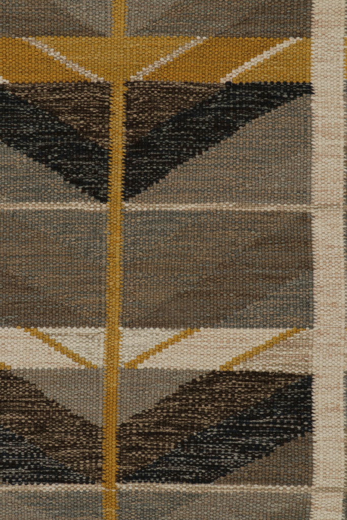 Scandinavian Rug with Geometric Patterns