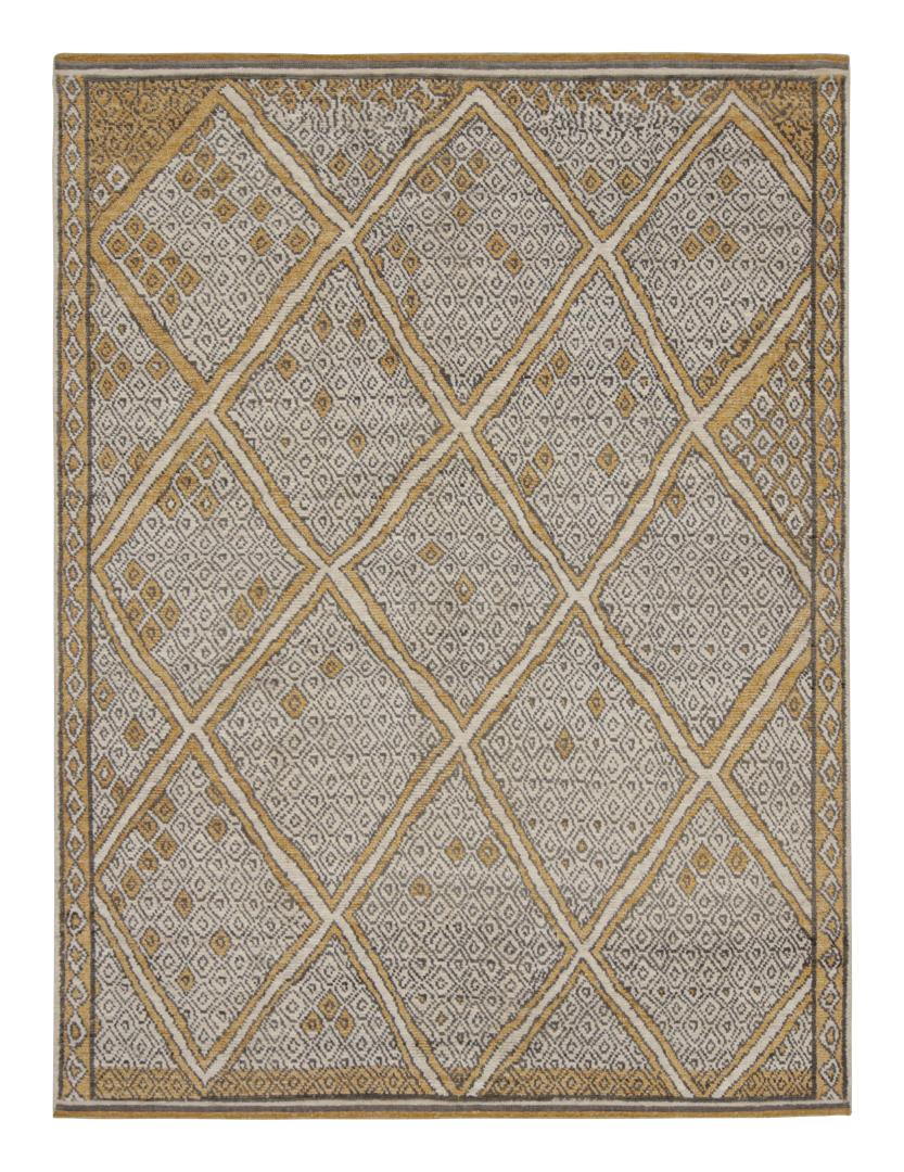 Contemporary Moroccan Rug with Berber Geometric Patterns