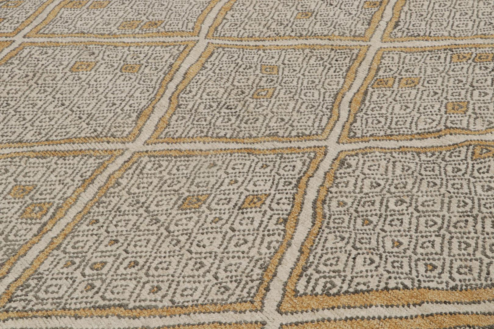 Contemporary Moroccan Rug with Berber Geometric Patterns