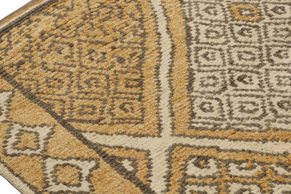 Contemporary Moroccan Style Geometric Rug