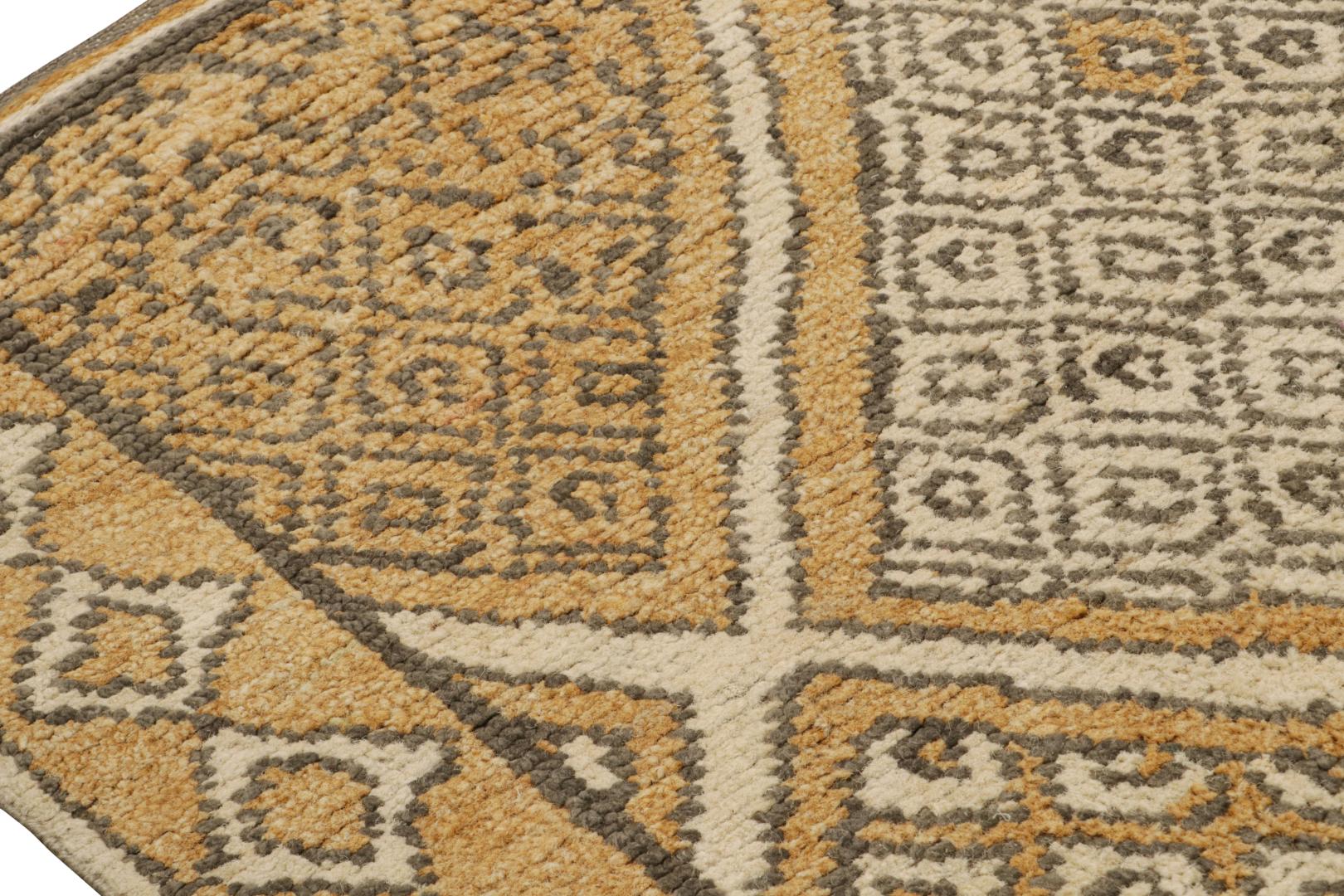 Contemporary Moroccan Style Geometric Rug