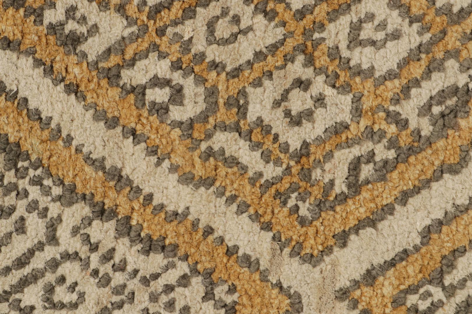 Contemporary Moroccan Style Geometric Rug