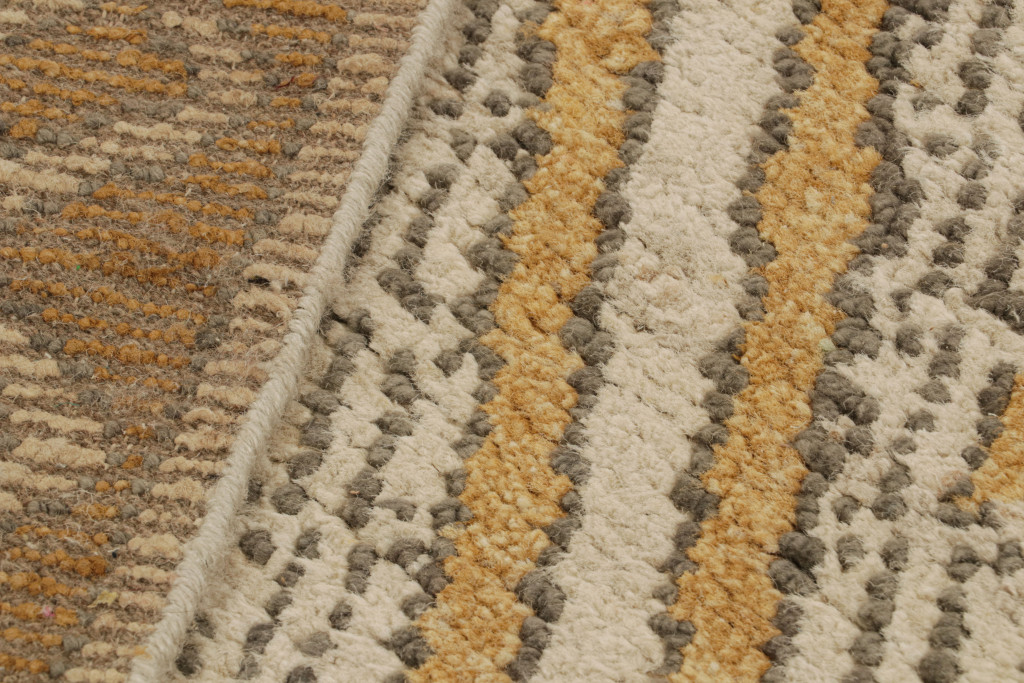 Contemporary Moroccan Style Geometric Rug