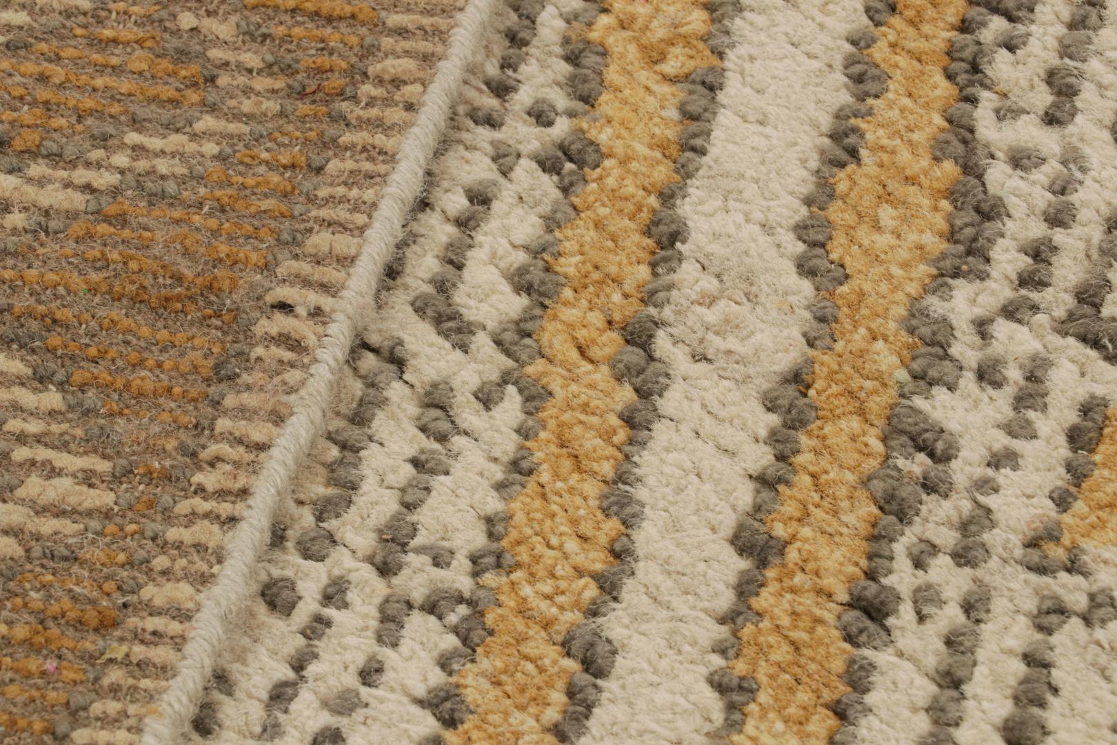 Contemporary Moroccan Style Geometric Rug