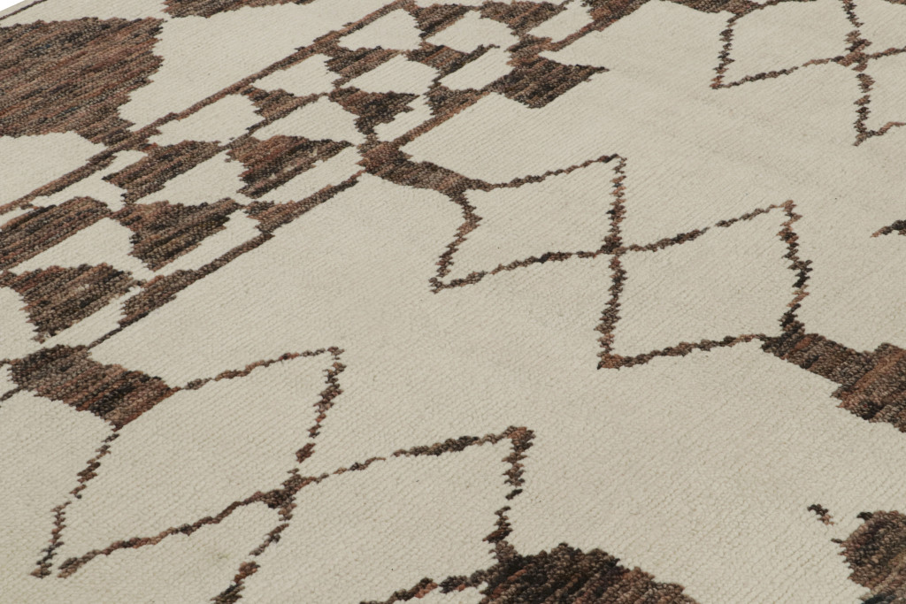 Contemporary Moroccan Style Geometric Rug