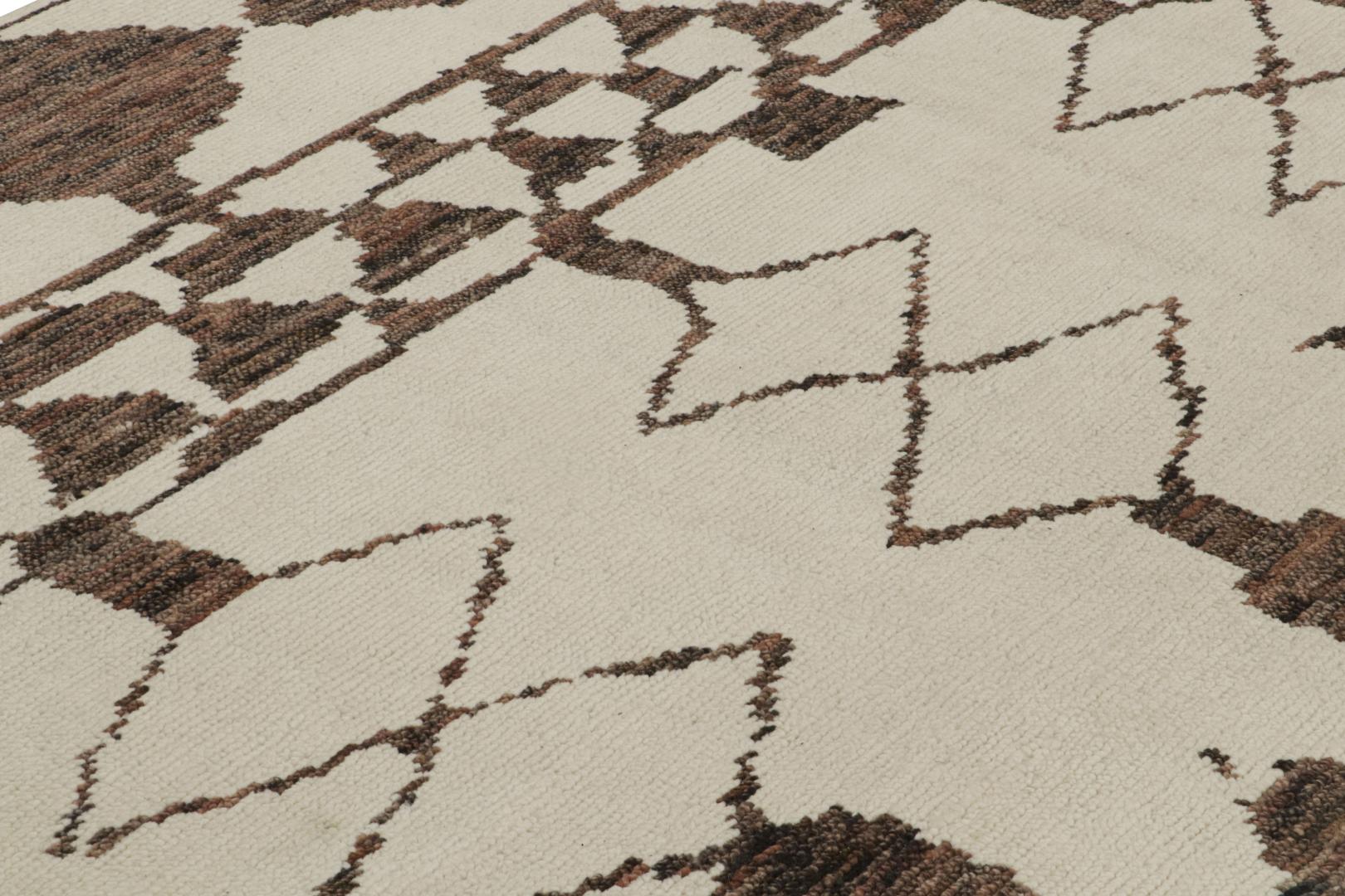 Contemporary Moroccan Style Geometric Rug