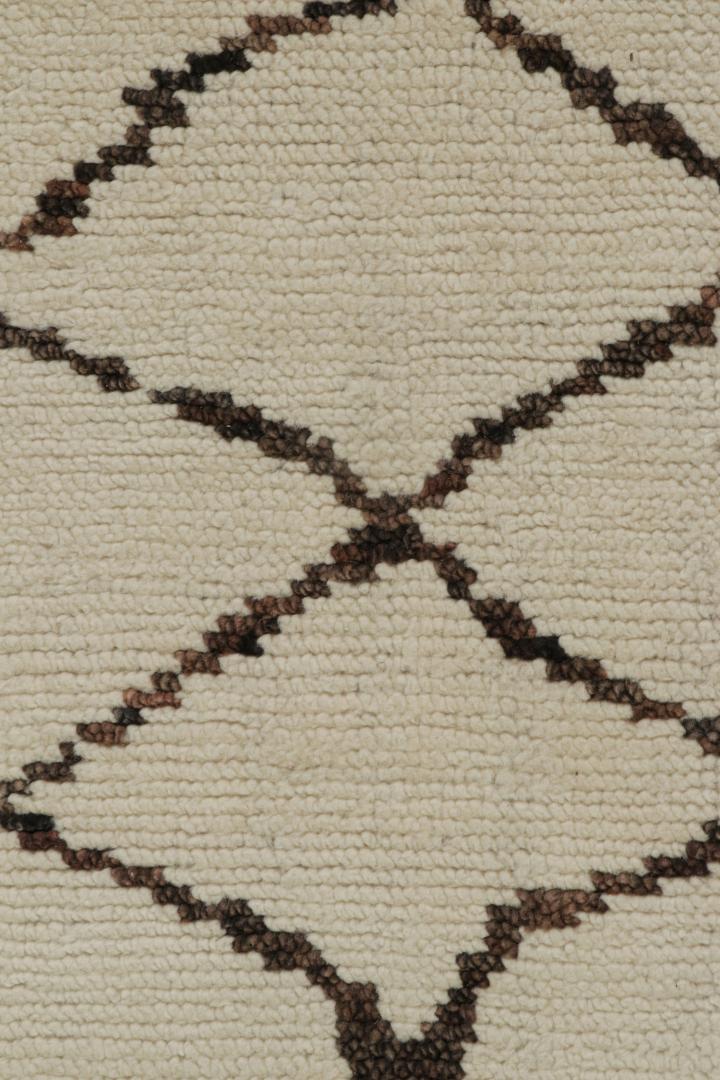 Contemporary Moroccan Style Geometric Rug