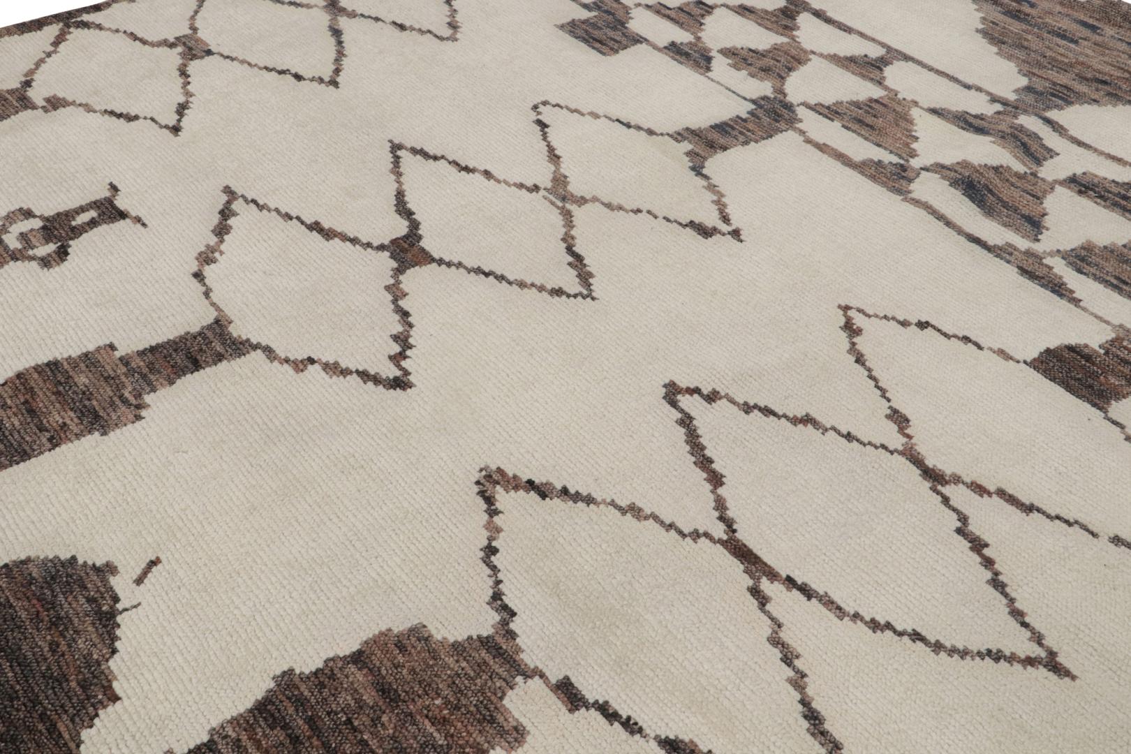Contemporary Moroccan Style Geometric Rug
