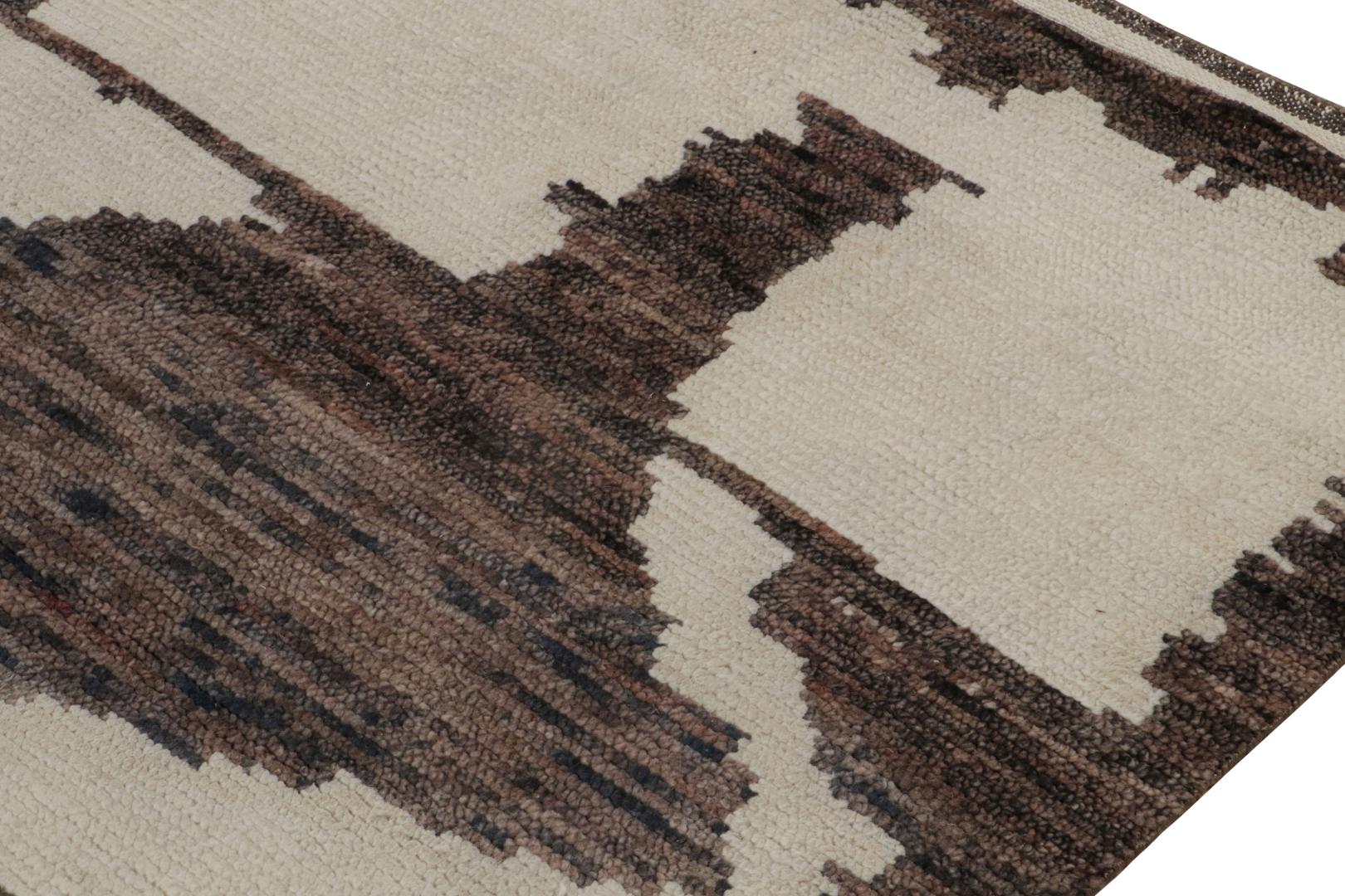Contemporary Moroccan Style Geometric Rug