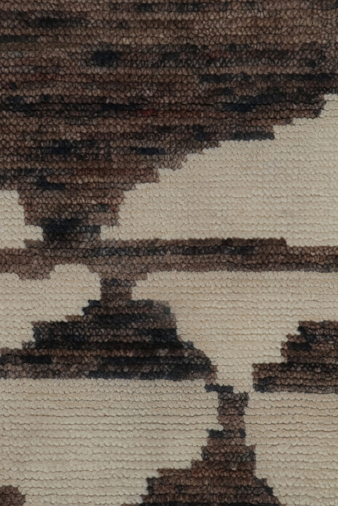Contemporary Moroccan Style Geometric Rug