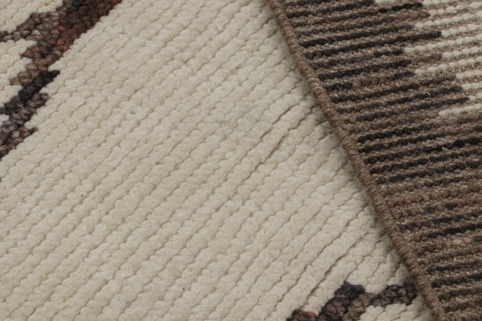 Contemporary Moroccan Style Geometric Rug
