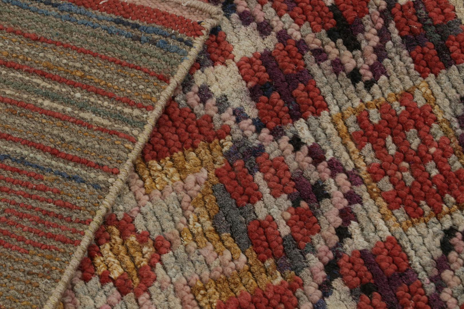 Contemporary Moroccan Rug with Berber Geometric Patterns