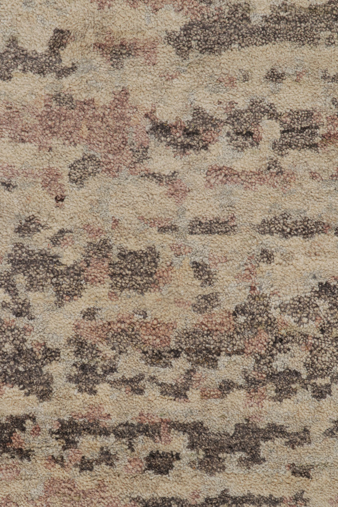 Contemporary Abstract Rug With Painterly Patterns