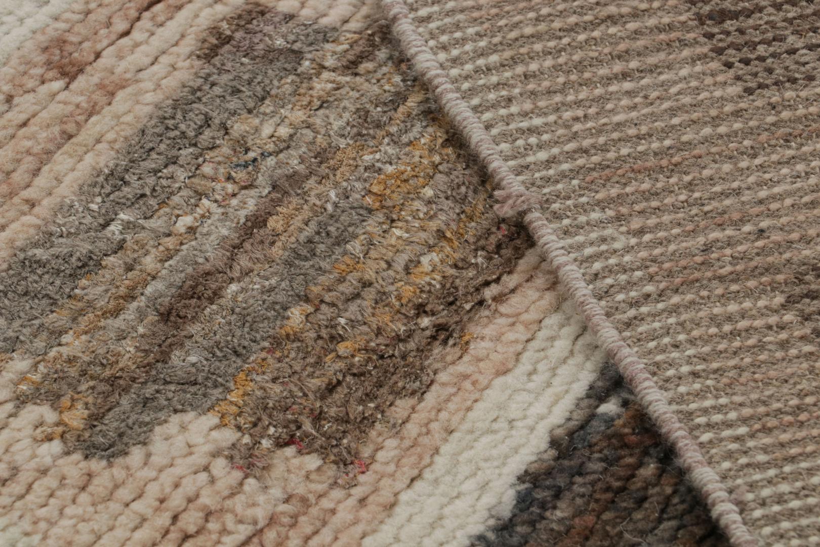 Contemporary Moroccan Style Geometric Rug