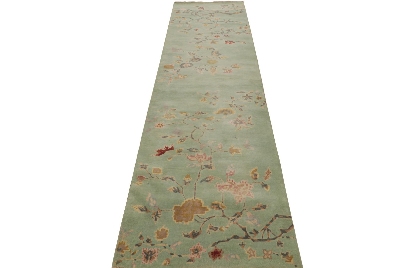 Chinese Art Deco Style Runner Rug