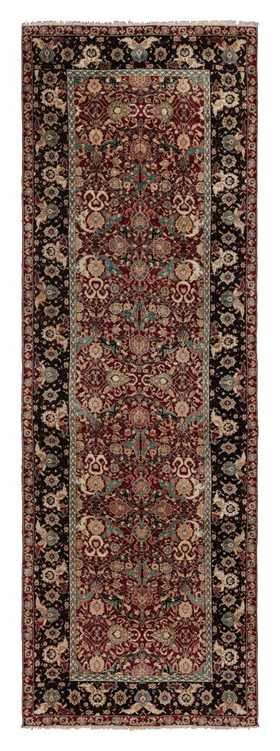 Antique Agra Gallery Runner Rug