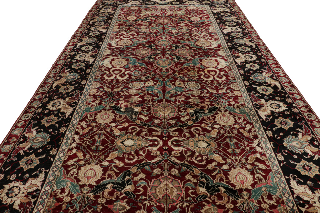 Antique Agra Gallery Runner Rug