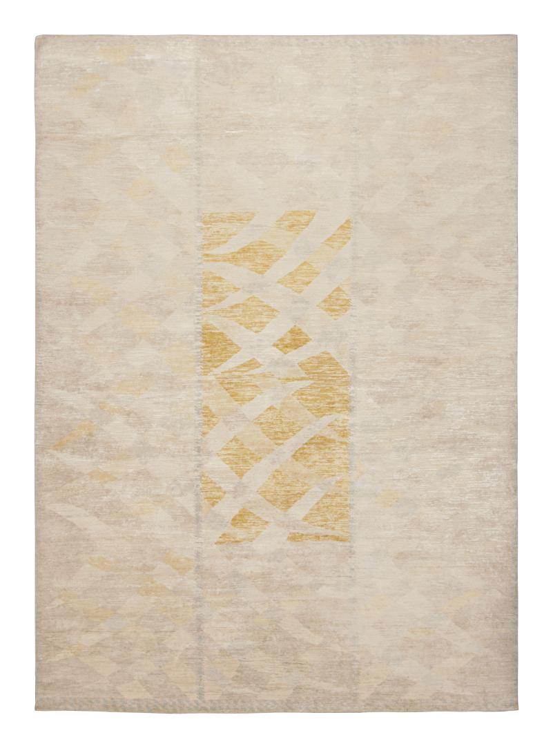 Scandinavian Rug with Geometric Patterns