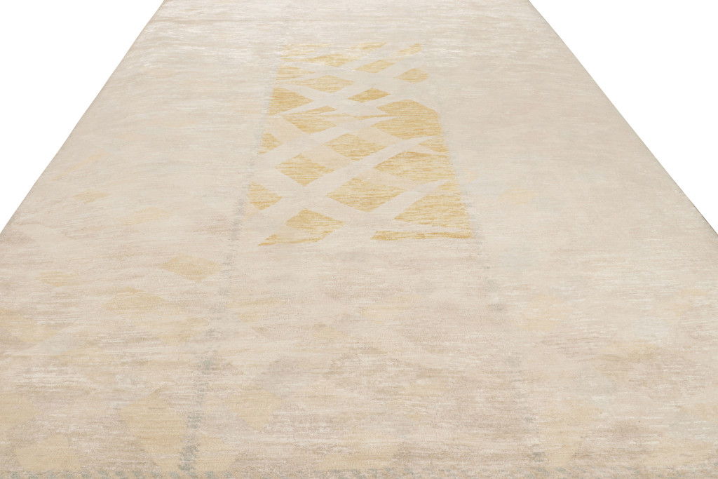 Scandinavian Rug with Geometric Patterns