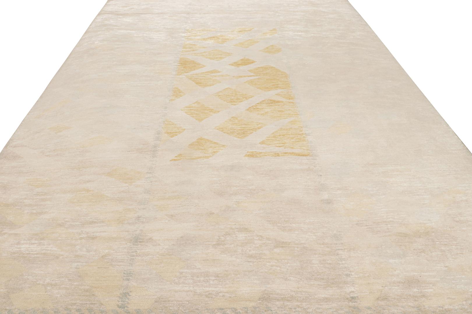 Scandinavian Rug with Geometric Patterns