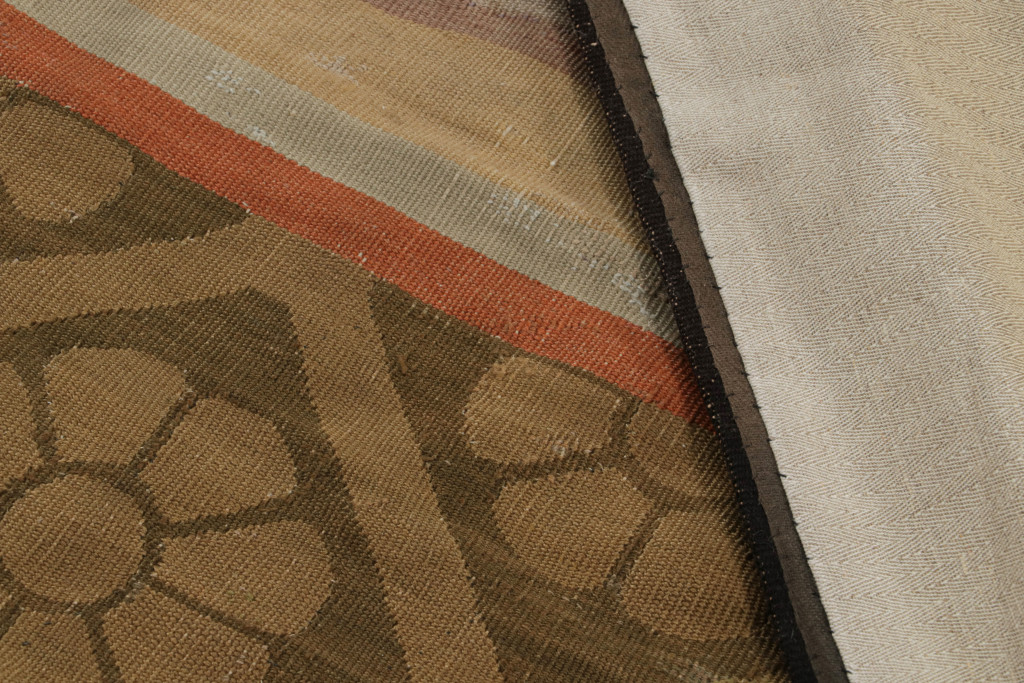 French Antique Aubusson rug