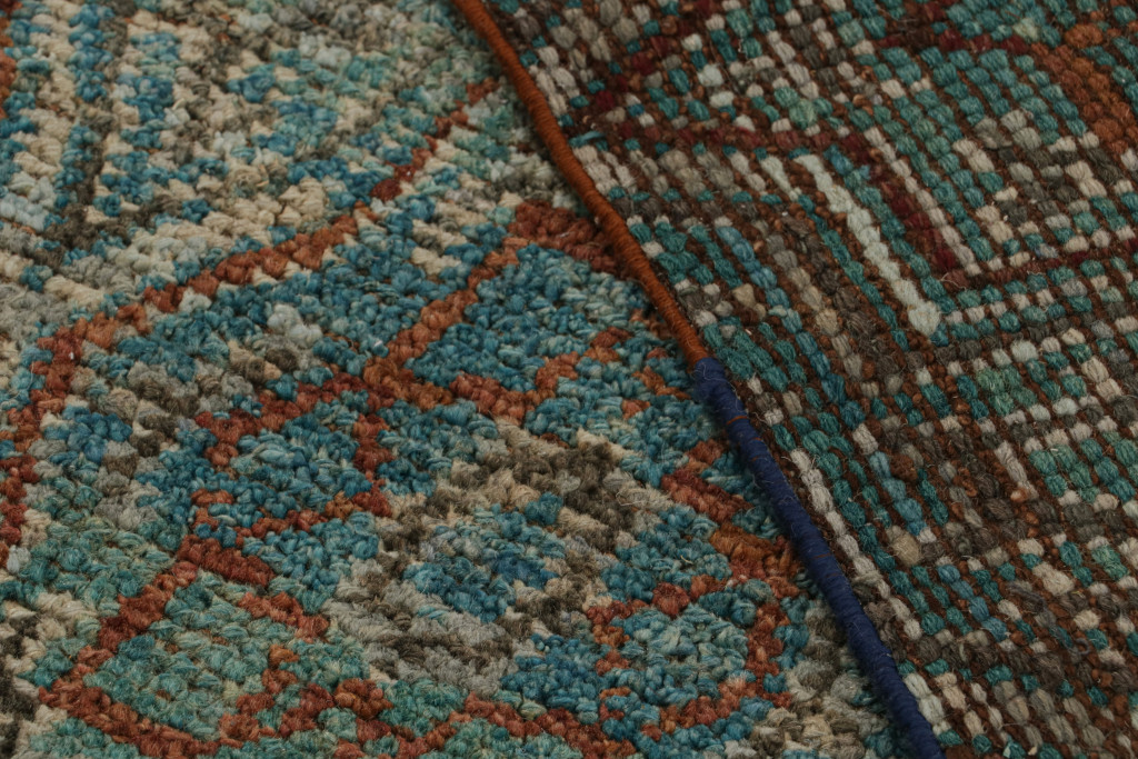 Modern Moroccan Geometric Runner Rug