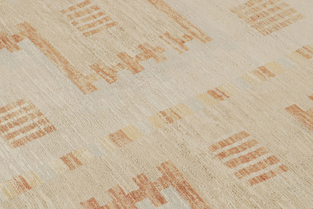 Scandinavian Rug with Geometric Patterns
