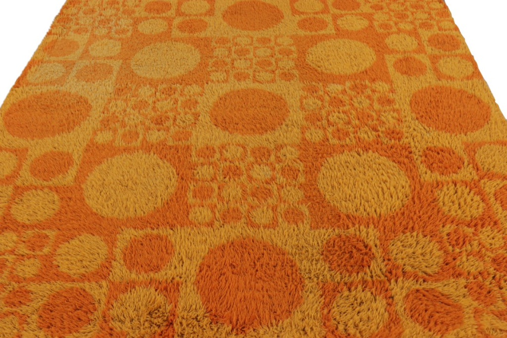 Vintage Ege Rya Scandinavian Rug