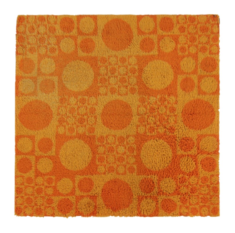 Vintage Ege Rya Scandinavian Rug