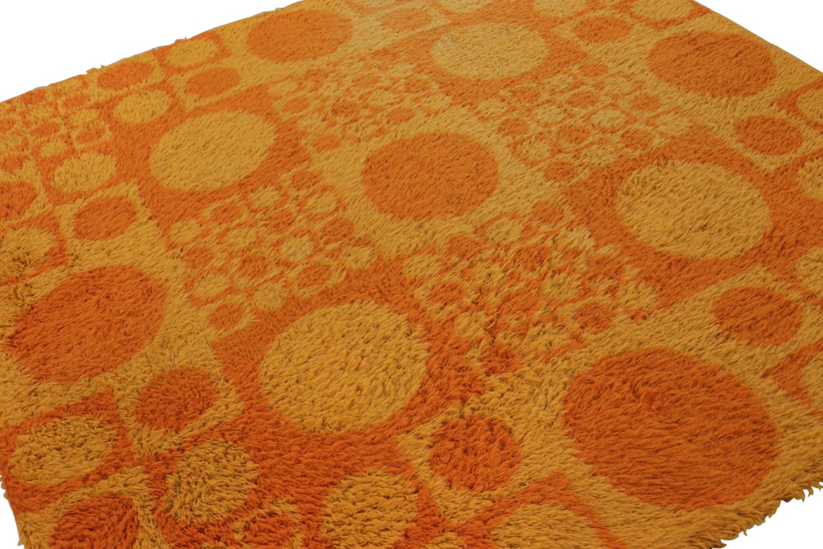 Vintage Ege Rya Scandinavian Rug