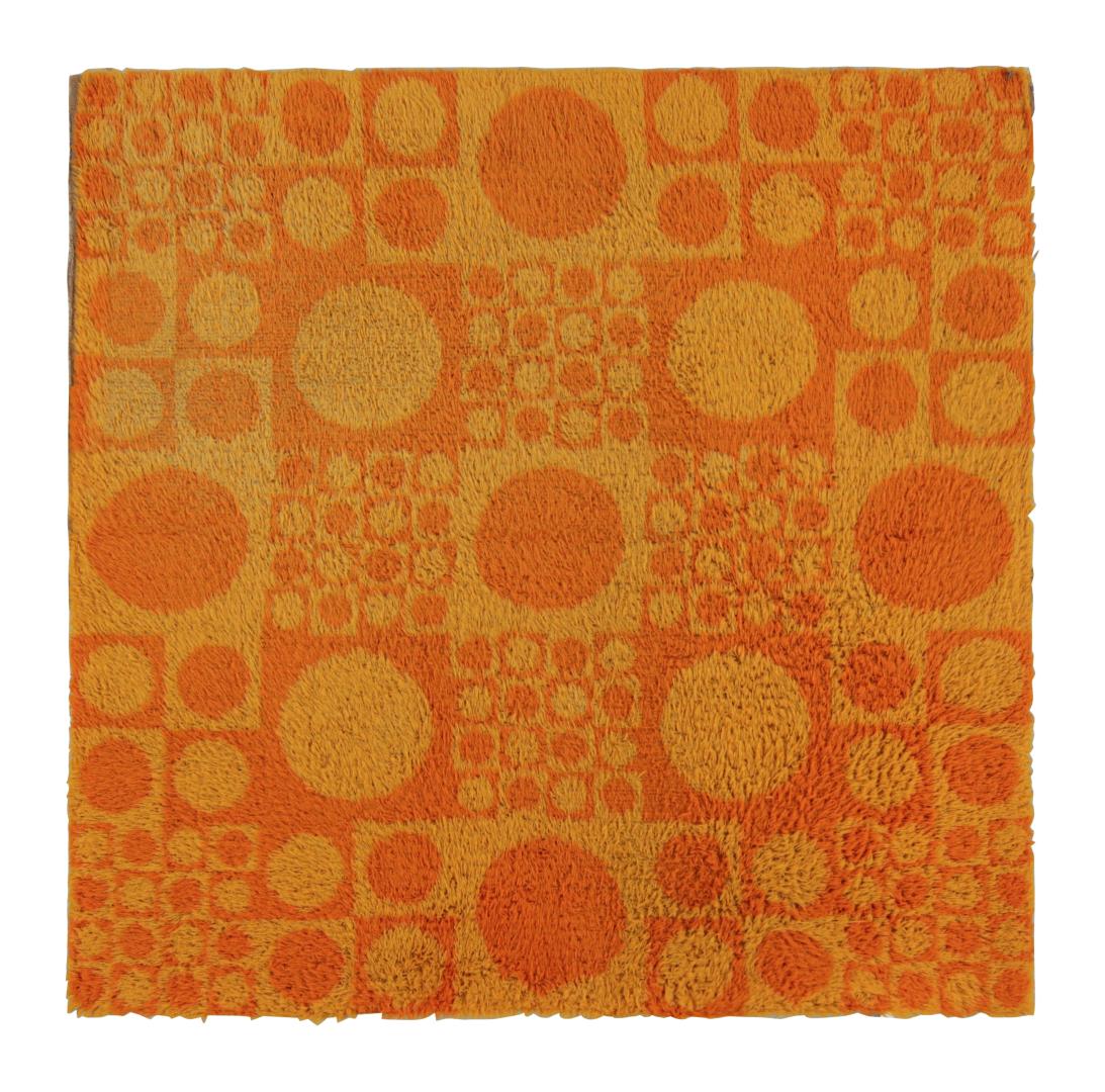 Vintage Ege Rya Scandinavian Rug