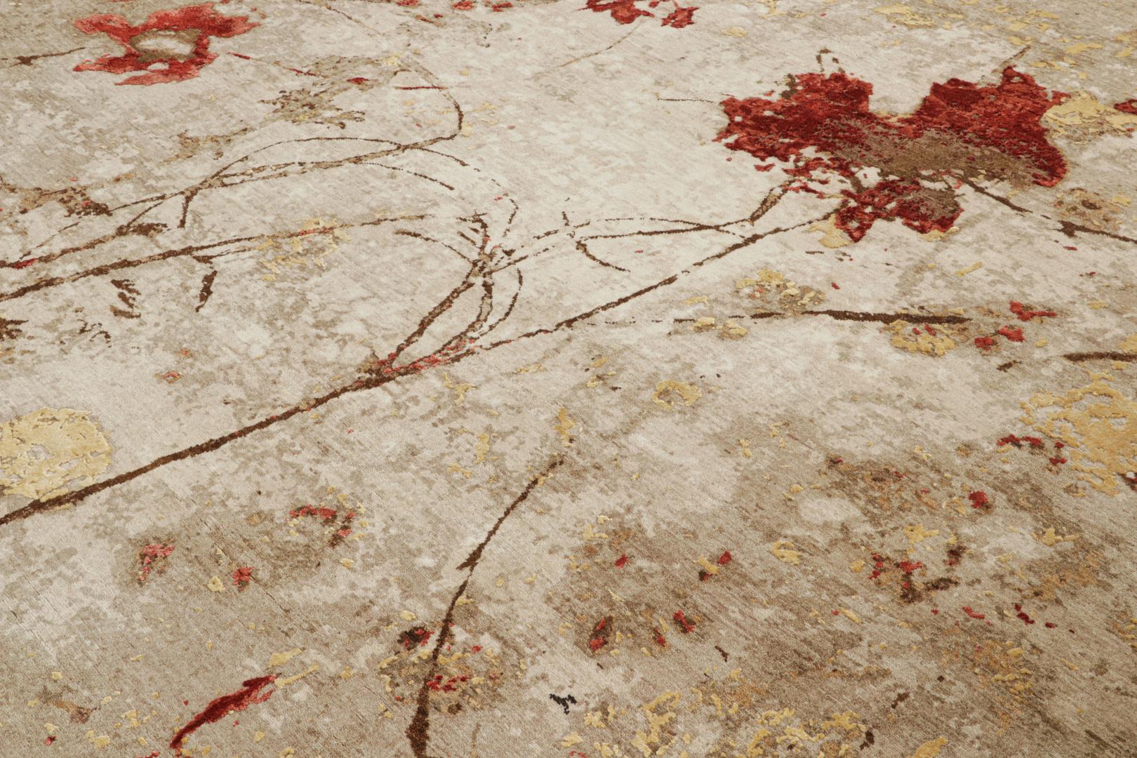 Contemporary Impressionist Rug