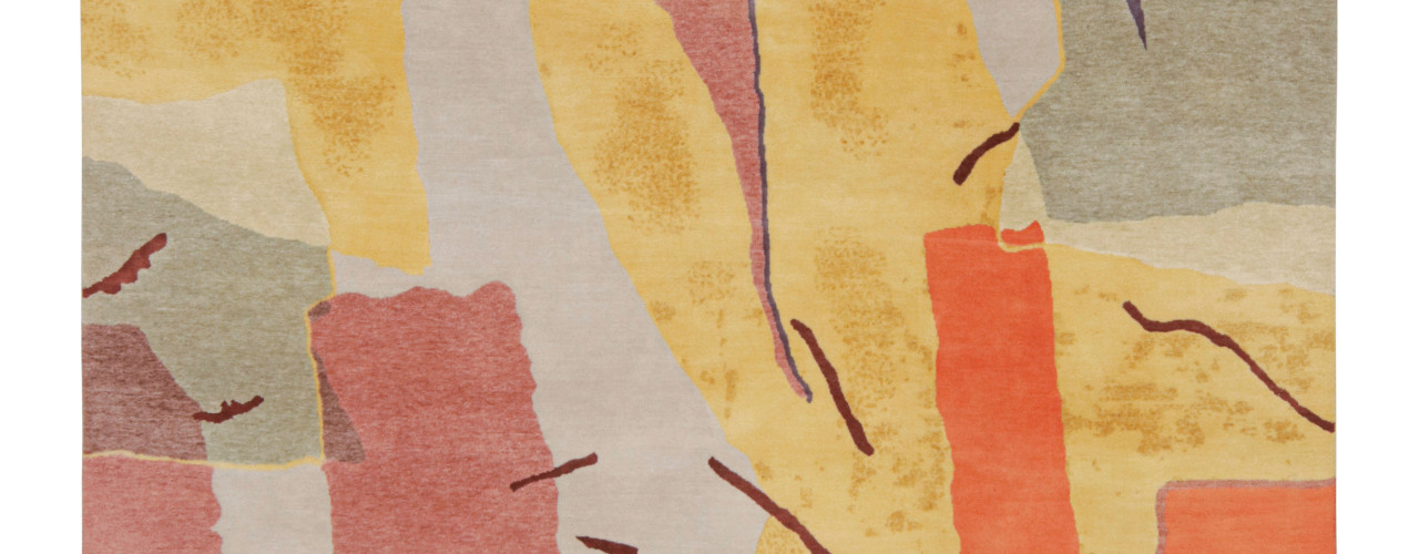 Mid-Century Modern Abstract Rug