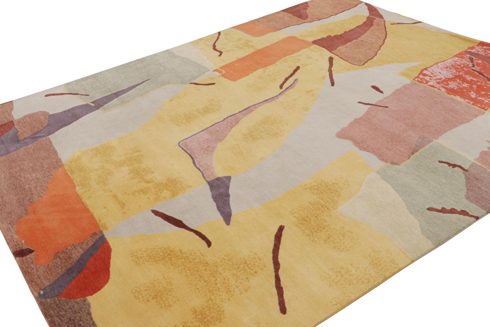 Mid-Century Modern Abstract Rug