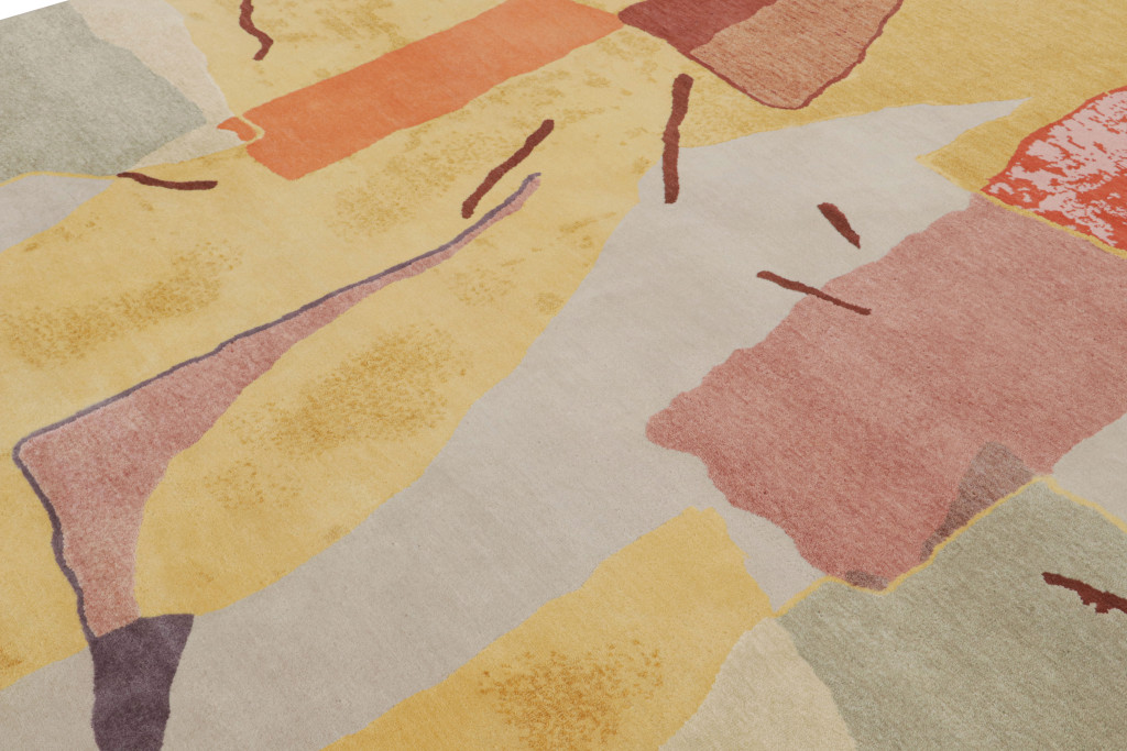 Mid-Century Modern Abstract Rug