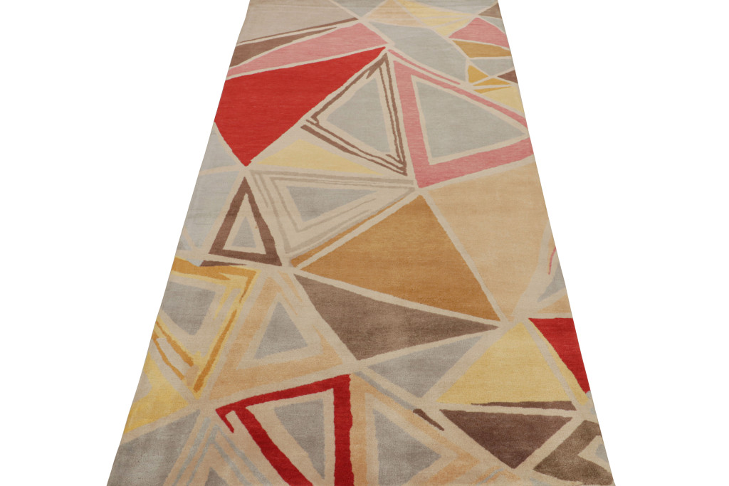 Mid-Century Modern Runner Rug