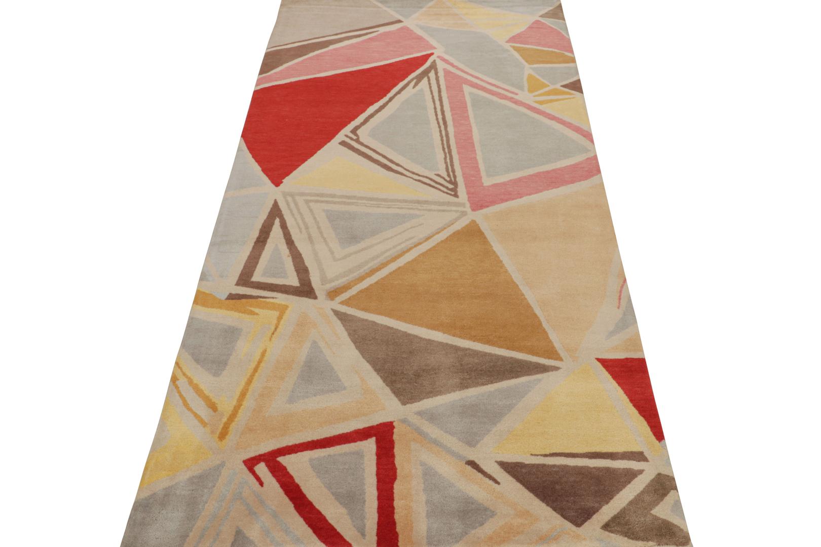 Mid-Century Modern Runner Rug