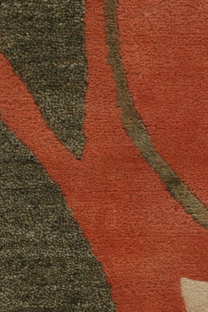Jenn Ski Orange Mid-Century Modern Rug
