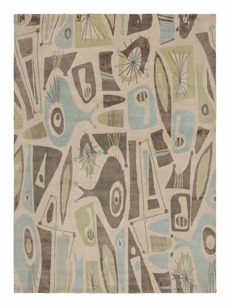 Mid-century modern rug