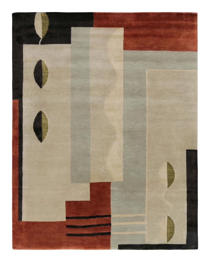Modern French Art Deco Style Rug
