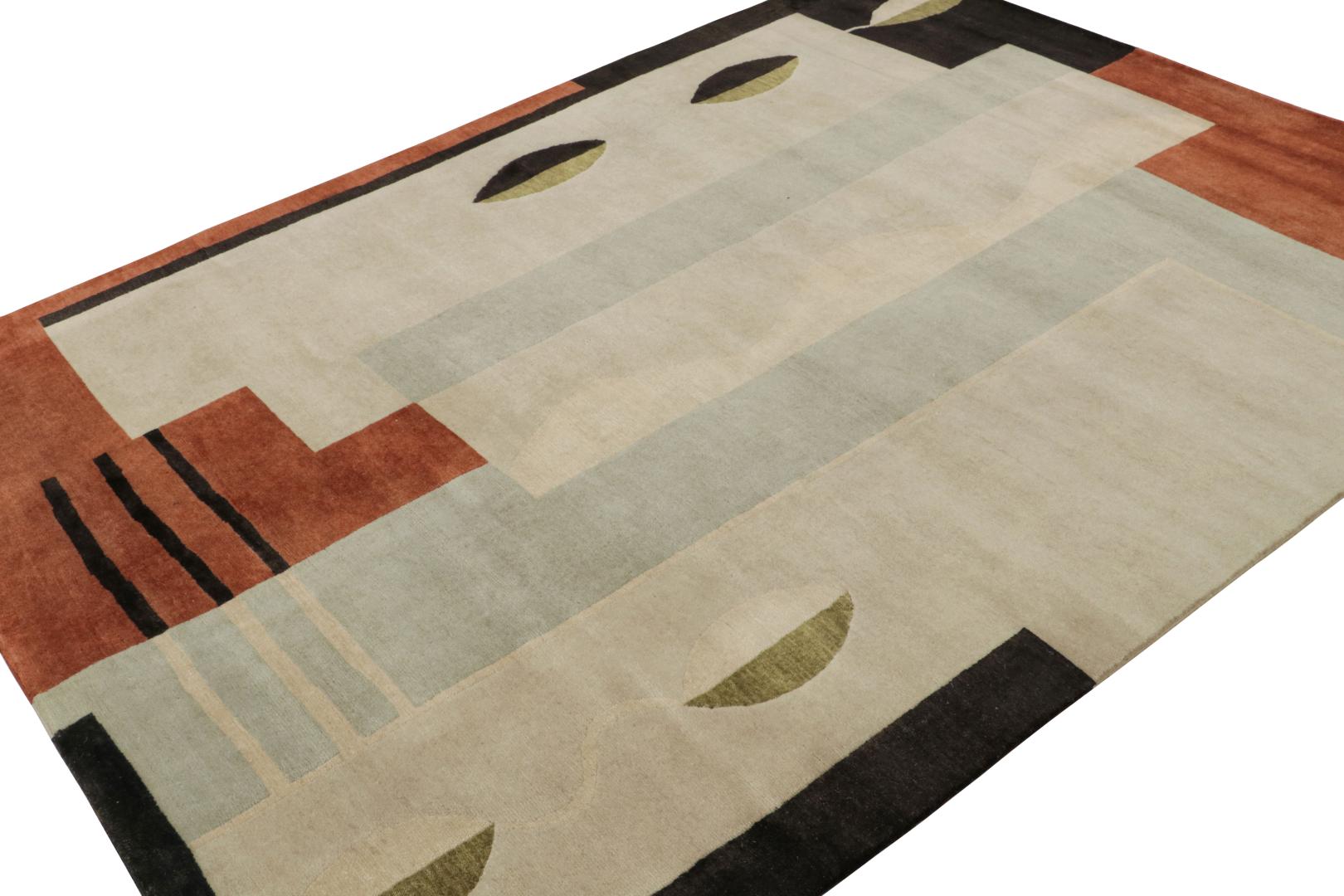 Modern French Art Deco Style Rug