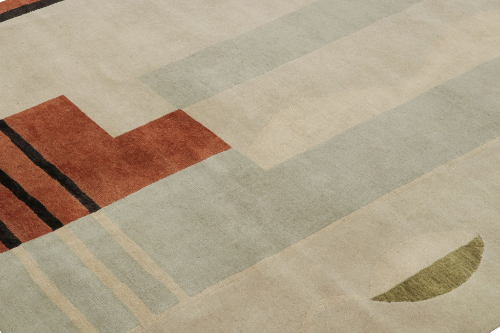 Modern French Art Deco Style Rug