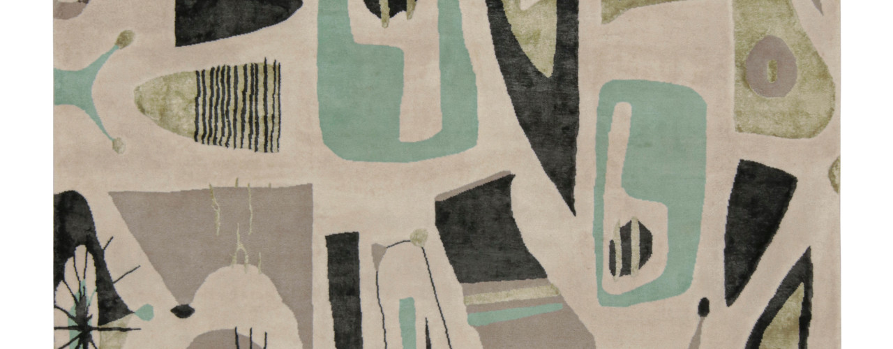 Mid-century modern rug