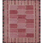 Scandinavian Rug with Geometric Patterns