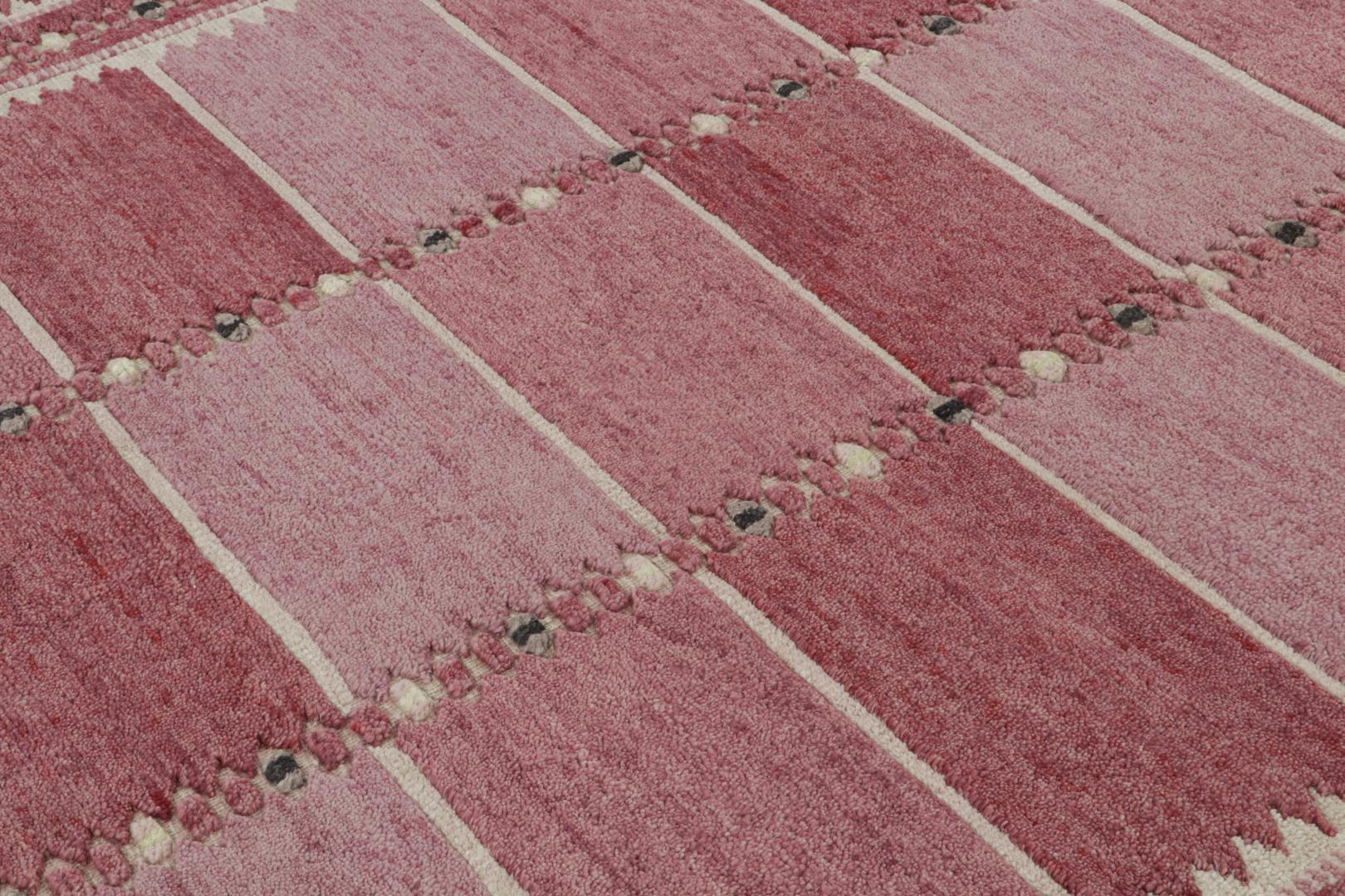 Scandinavian Rug with Geometric Patterns