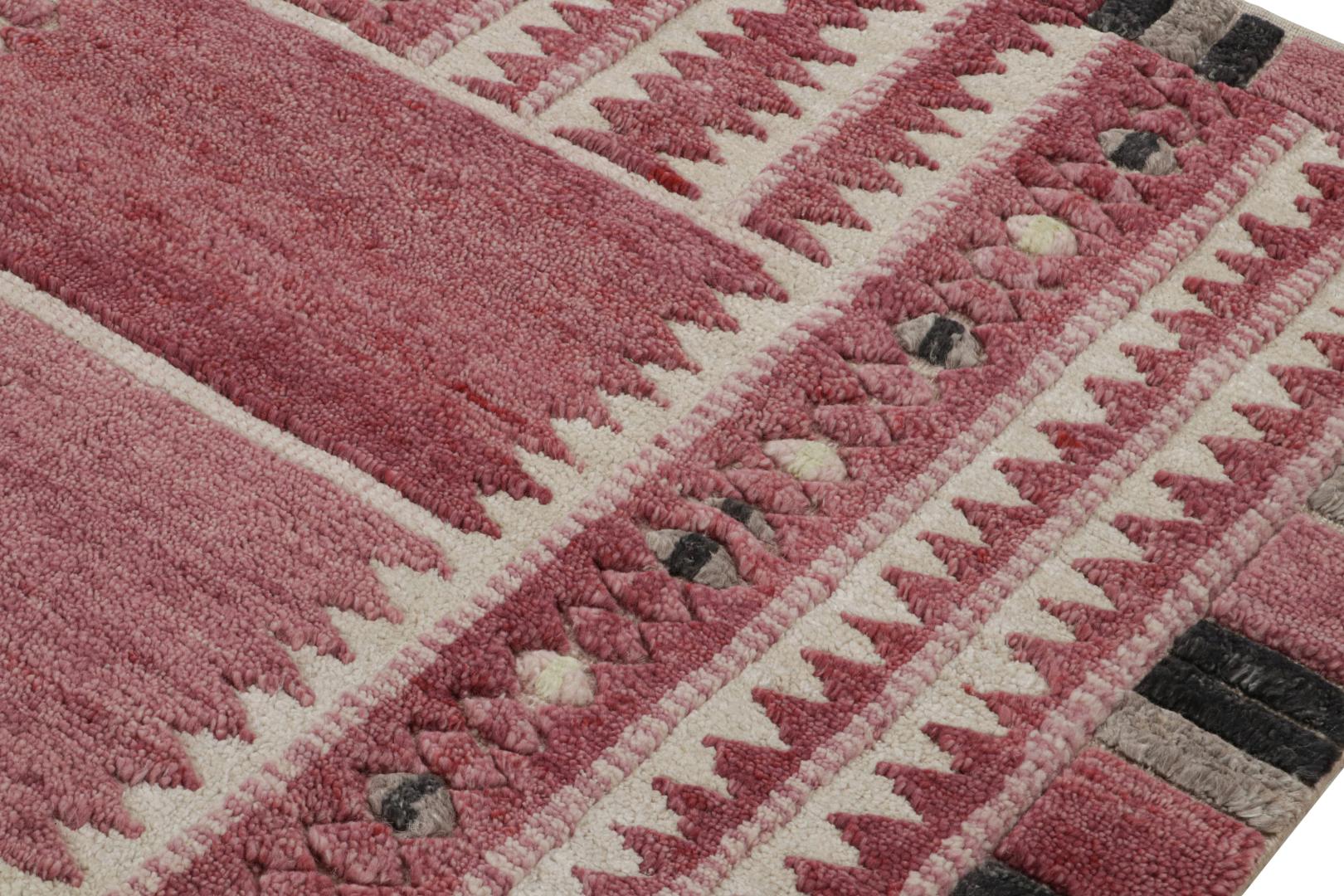 Scandinavian Rug with Geometric Patterns