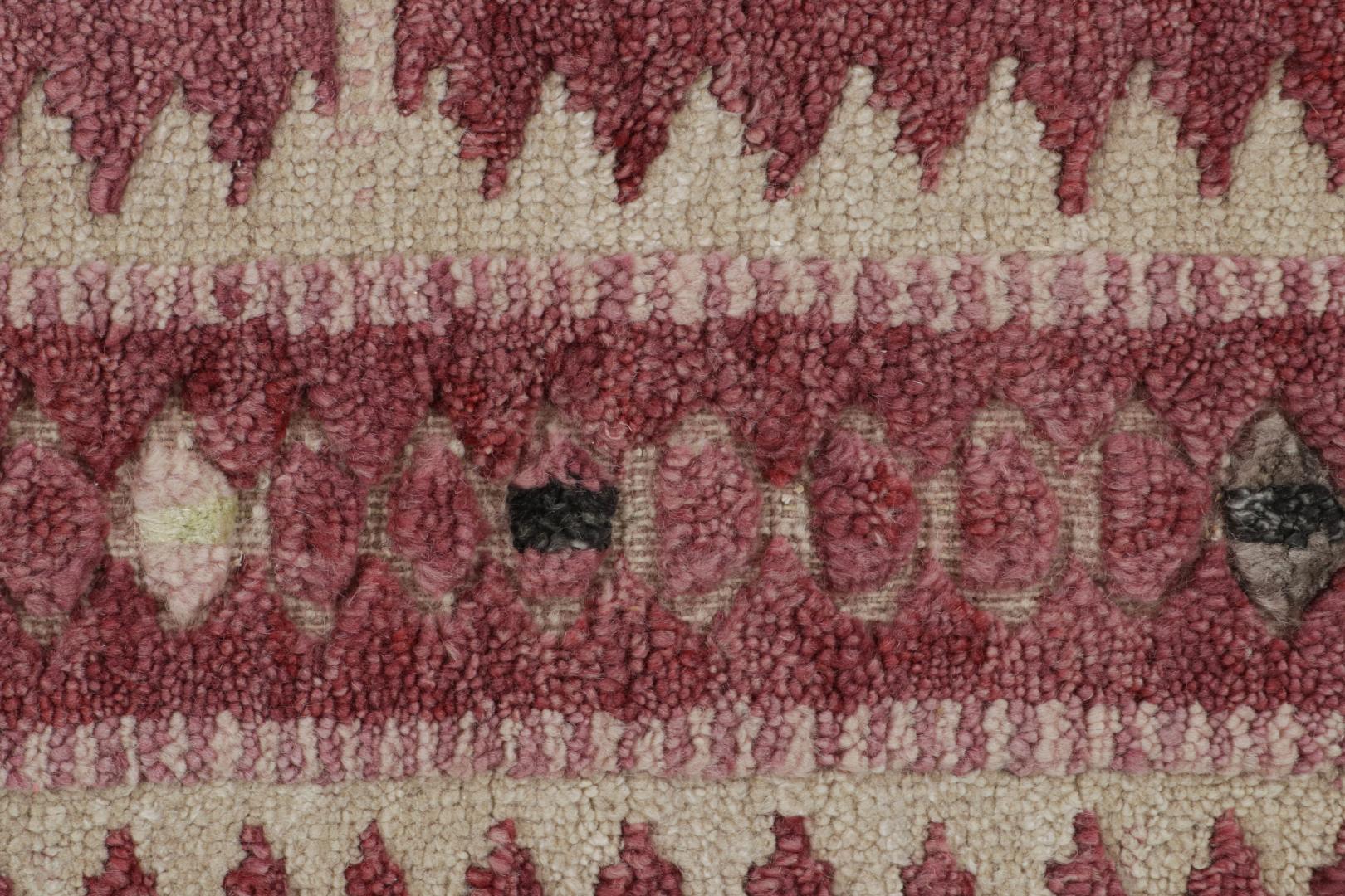 Scandinavian Rug with Geometric Patterns
