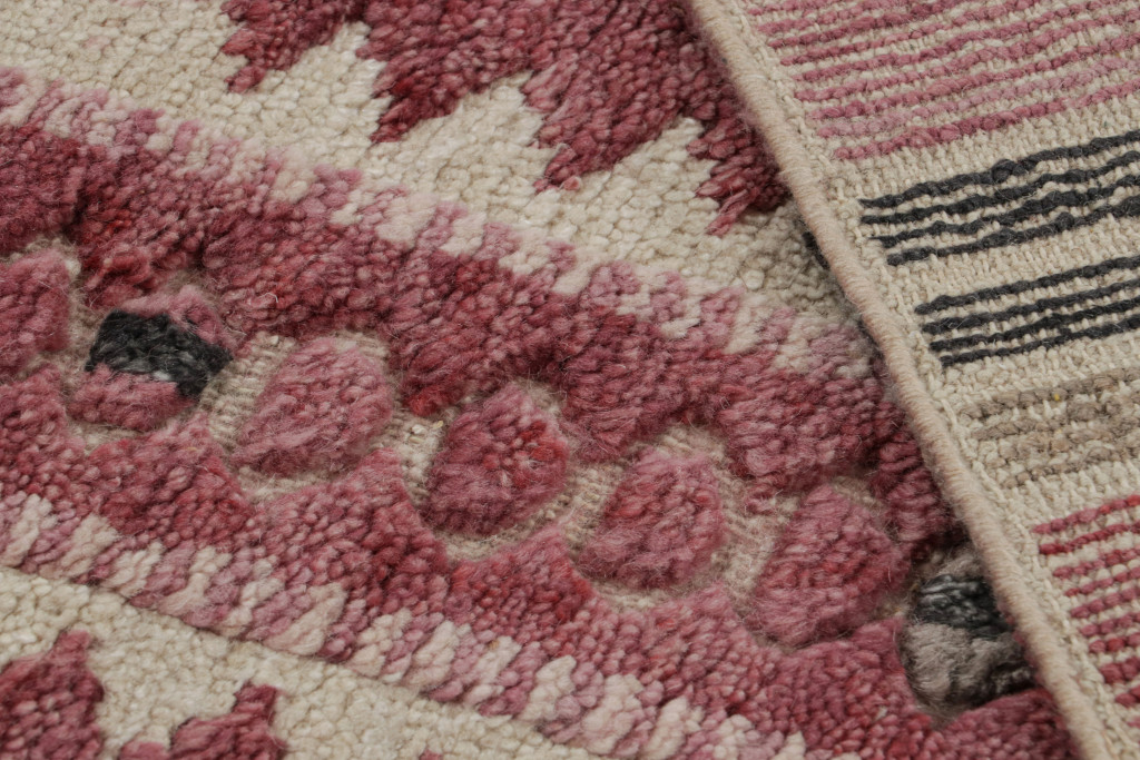 Scandinavian Rug with Geometric Patterns